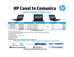 mejores - HP Canales