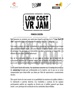 I Low Cost VR Jam