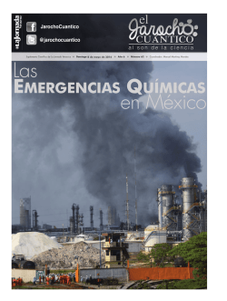 emergencias químicas - La Jornada Veracruz