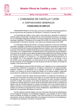 BOCYL-D-10052016-4 - Comunicación de la Junta de Castilla y