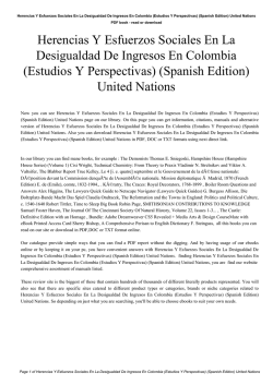 (Estudios Y Perspectivas) (Spanish Edition)