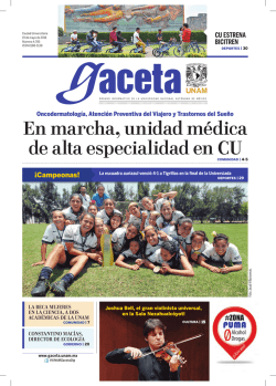 Edición impresa - gaceta Digital UNAM