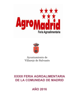 Diapositiva 1 - Feria Agromadrid