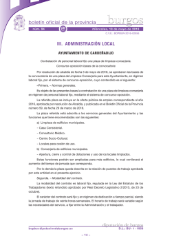 iii. administración local - Boletín Oficial de la Provincia de Burgos