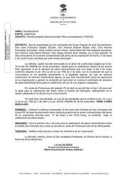 RESOLUCION 2016-1306 Decreto Alcaldía