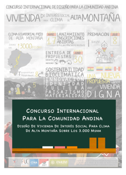 Bases del concurso - Universidad de Cuenca