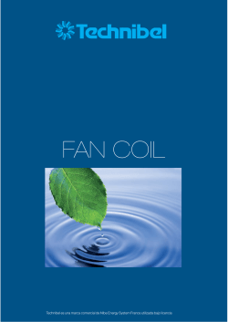 FAN COIL - Technibel