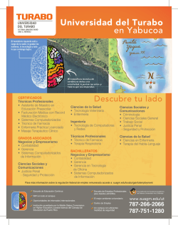 Yabucoa - Universidad del Turabo - Sistema Universitario Ana G