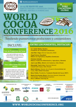 incluye - World Cocoa Conference