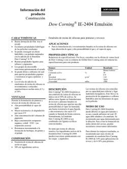 Dow Corning® IE-2404 Emulsión
