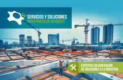 Catálogo - En servicios y soluciones industriales de occidente