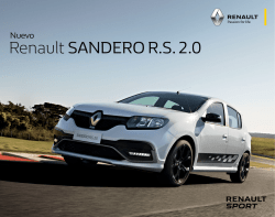 Renault SANDERO RS 2.0
