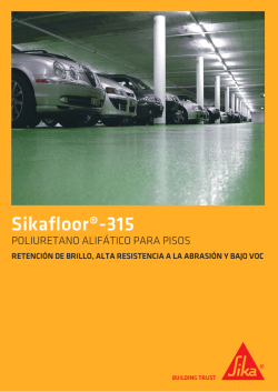 Brochure Sikafloor®-315