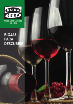 "Riojas para descubrir", la Revista de Vinos de Onda