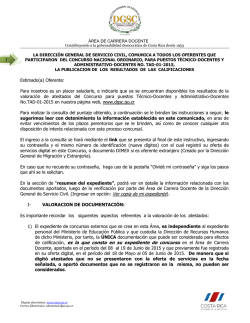 Instructivo - Dirección General de Servicio Civil de Costa Rica