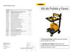 Kit de Pulido y Faros
