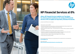 HP Financial Services al 0%