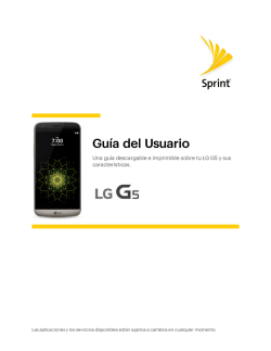 Guía del Usuario de LG G5