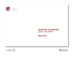 Estadística de la industria automotriz, 2016, IIEG