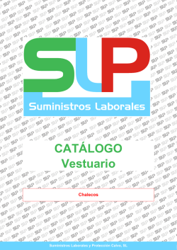 Vestuario / Chalecos - Suministros Laborales