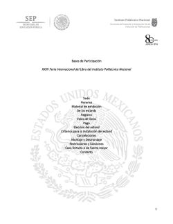 FIL 2016 - Publicaciones - Instituto Politécnico Nacional