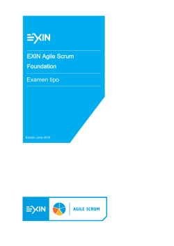EXIN Agile Scrum Foundation Examen tipo