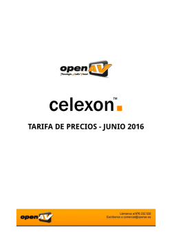Celexon - OpenAV