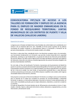 Convocatoria Vallecas Labora 2 PDF, 198 Kbytes