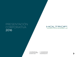 Broschure HOLTROP S.L.P. Transaction & Business Law