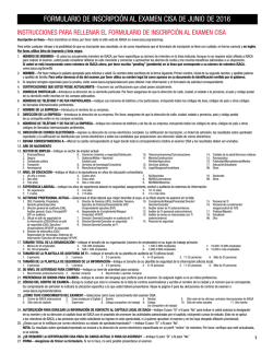 formulario de inscripción al examen cisa de junio de 2016