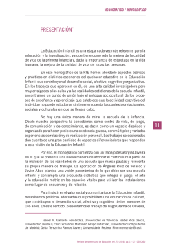 presentación - Revista Iberoamericana de Educación