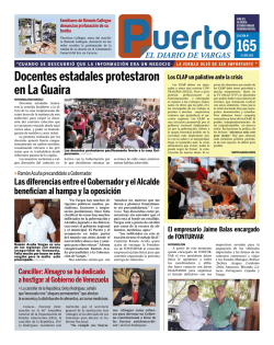 Docentes estadales protestaron en La Guaira