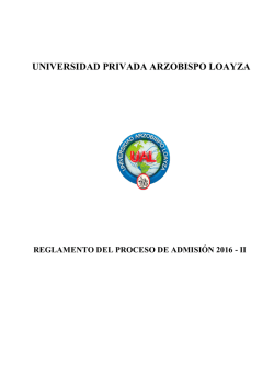 R de Ad 2016 – II - Universidad Arzobispo Loayza