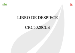 LIBRO DE DESPIECE CRC5020CLS