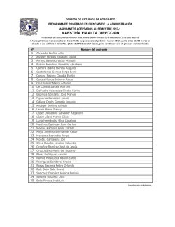 Basada en Método del Caso - FCA-División de Estudios de Posgrado