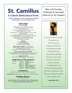 St. Camillus - Comunidad Catolica de Langley Park