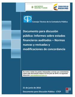 Enmiendas NAI 2015 - Instituto Nacional de Contadores Públicos de