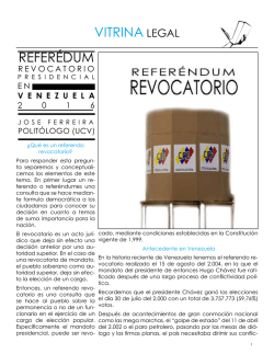 PDF Referendum Revocatorio