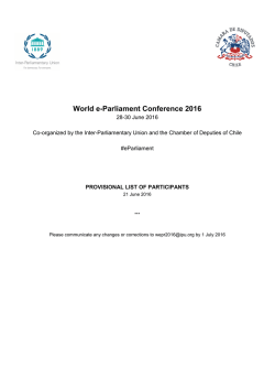 English - World e-Parliament Conference 2016