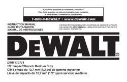 1-800-4-DEWALT • www.dewalt.com