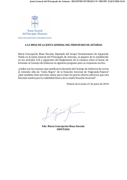 cierre de la silla cuitu negru - Junta General del Principado de Asturias
