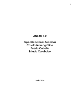 Anexo 1.2 Especificaciones Tecnicas Pto Cabello