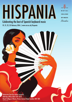 Hispania Festival Programme