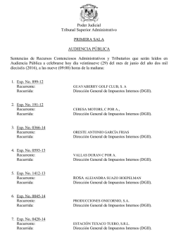 Rol - Poder Judicial de la República Dominicana