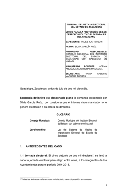 trijez-jdc-197/2016 - Tribunal de Justicia Electoral del Estado de