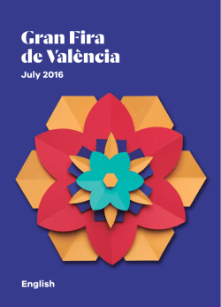 July 2016 English - Gran Fira de València