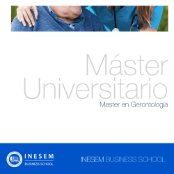 Master en Gerontología - Cursos Online Euroinnova