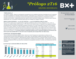 Prólogo 2T16 - Blog Grupo Financiero BX+
