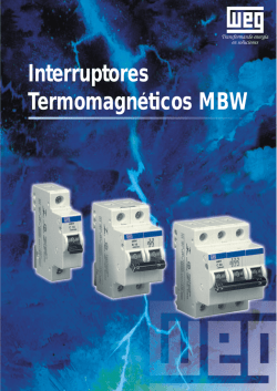 interruptores termomagnéticos