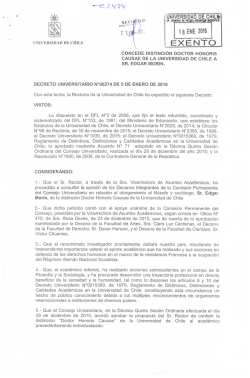 Decreto Universitario Exento N° 00271